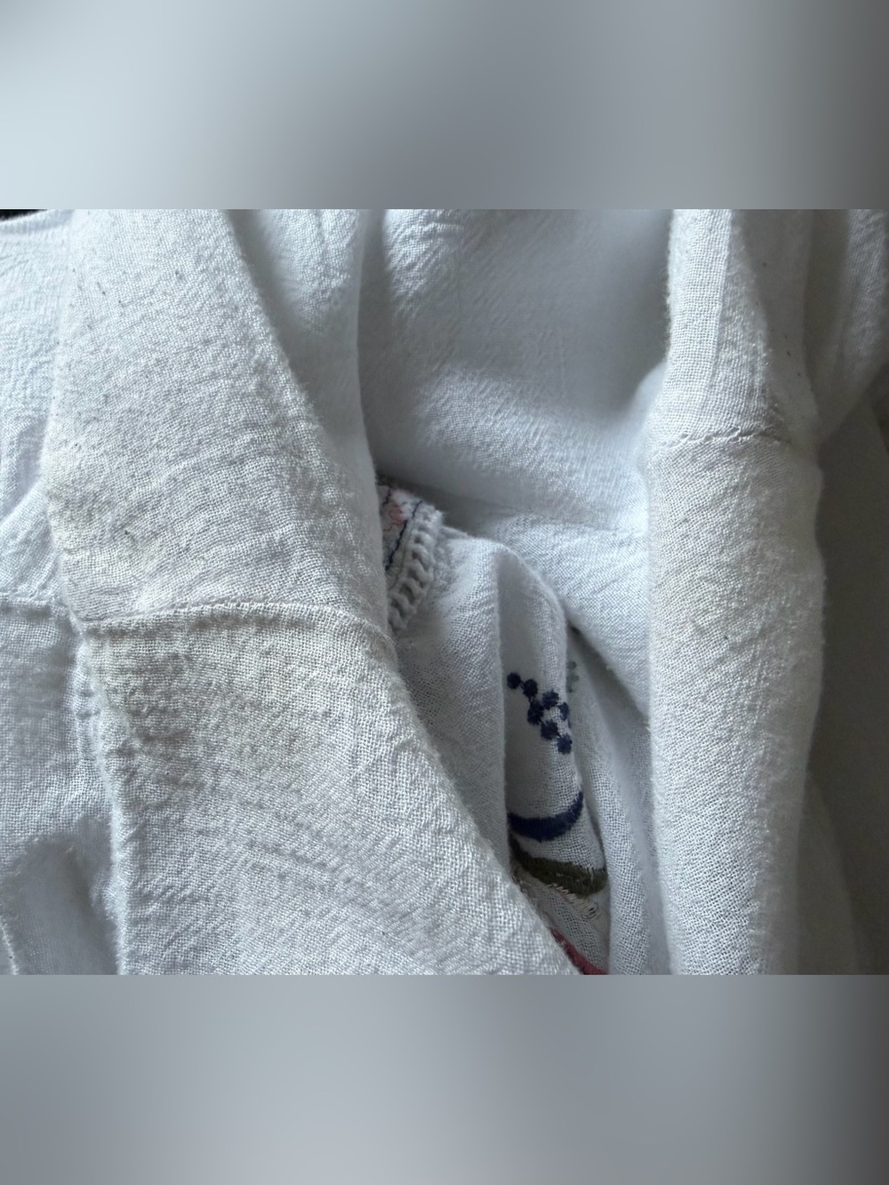 Lucky Brand LA Embroidered Boho Top - Picture 11 of 12